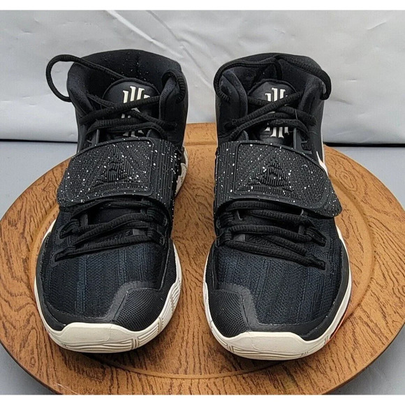 Nike Kyrie 6 Jet Black Sneaker Basketball 2019 Size 7 Men #BQ4630-001 - Picture 4 of 14